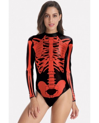 Black Skeleton Adults Halloween Costume