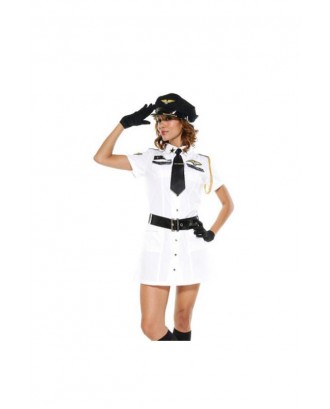 White Cops Costume
