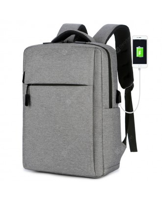 Backpack Waterproof Oxford Cloth Business Casual Rechargeable