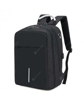 Men Leisure Laptop Backpack with USB Port