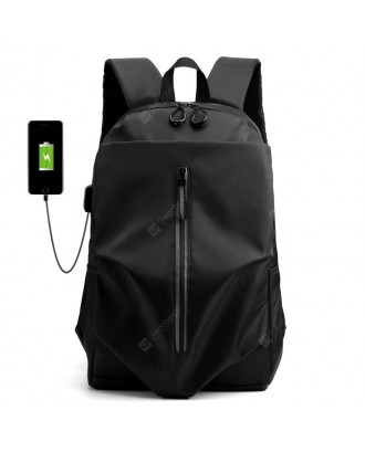 YAJIANMEI Oxford Spinning Backpack USB Charging Business Men Large Capacity Travel Bag