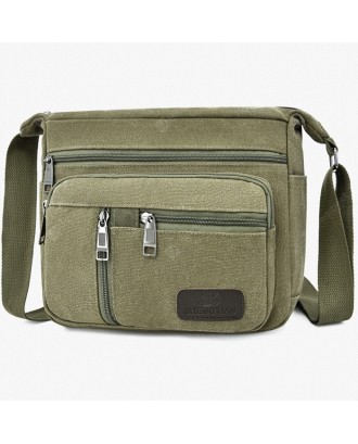 Men's Business Casual Crossbody Bag Practical Muilti-bag Design
