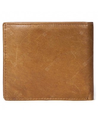 Men's Retro Leather Multi-card Leather Wallet