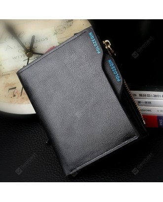 Fashion Creative Men's Zipper Multi-function Wallet